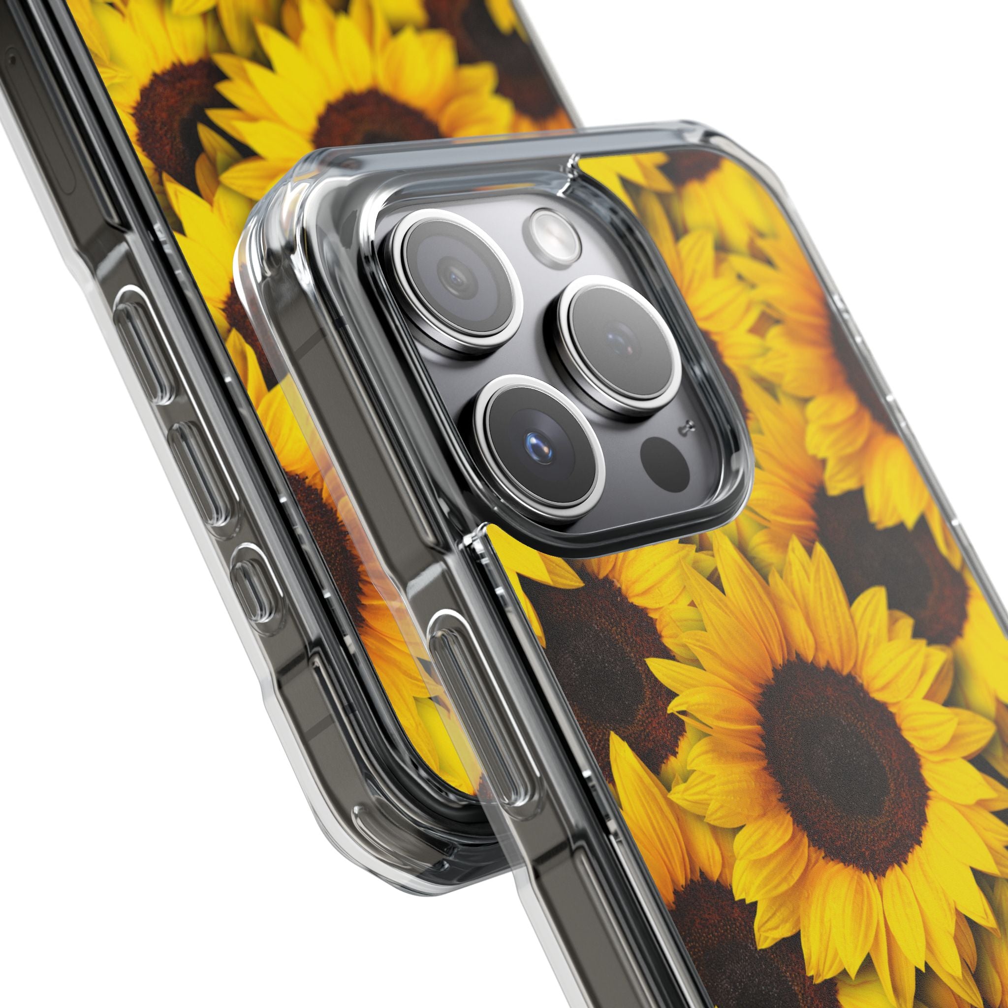 Sonnenblumen-Glühen iPhone 15 Pro Case - Impact
