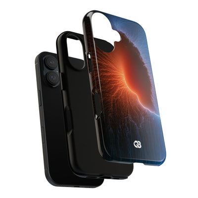 Thermal Aura Pulse · Tough Phone Case for iPhone · Blue