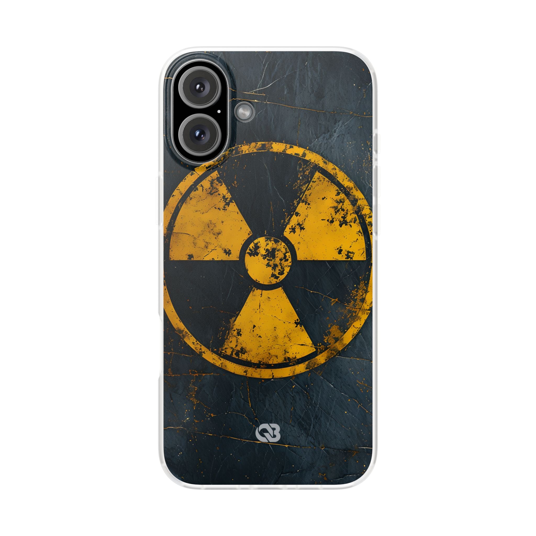 Industrial Decay Warning · Soft Phone Case for iPhone