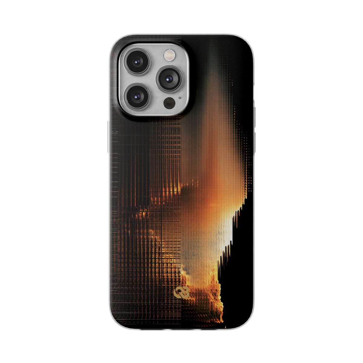 Luminous Grid · Lite Phone Case for iPhone ·  Black