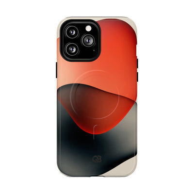 Translucent Crimson Form · Tough 2.0 Magnetic Phone Case for iPhone · Red