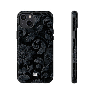 Obsidian Damask · Tough Phone Case for iPhone · Black