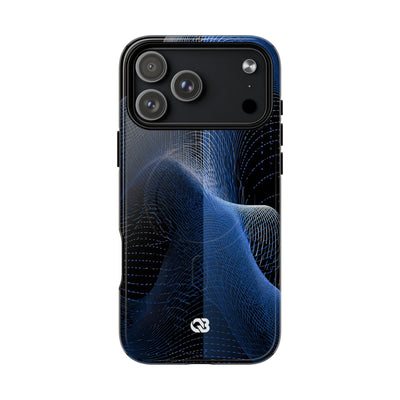 Blue Tough 2.0 Magsafe Phone Case for iPhone - Electric Blue Flux