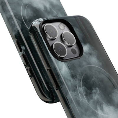 Shadowed Pine Mist · Tough 2.0 Magnetic Phone Case for iPhone · Black
