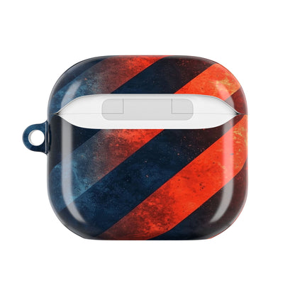 Diagonal Stripes Blaze - AirPods Case