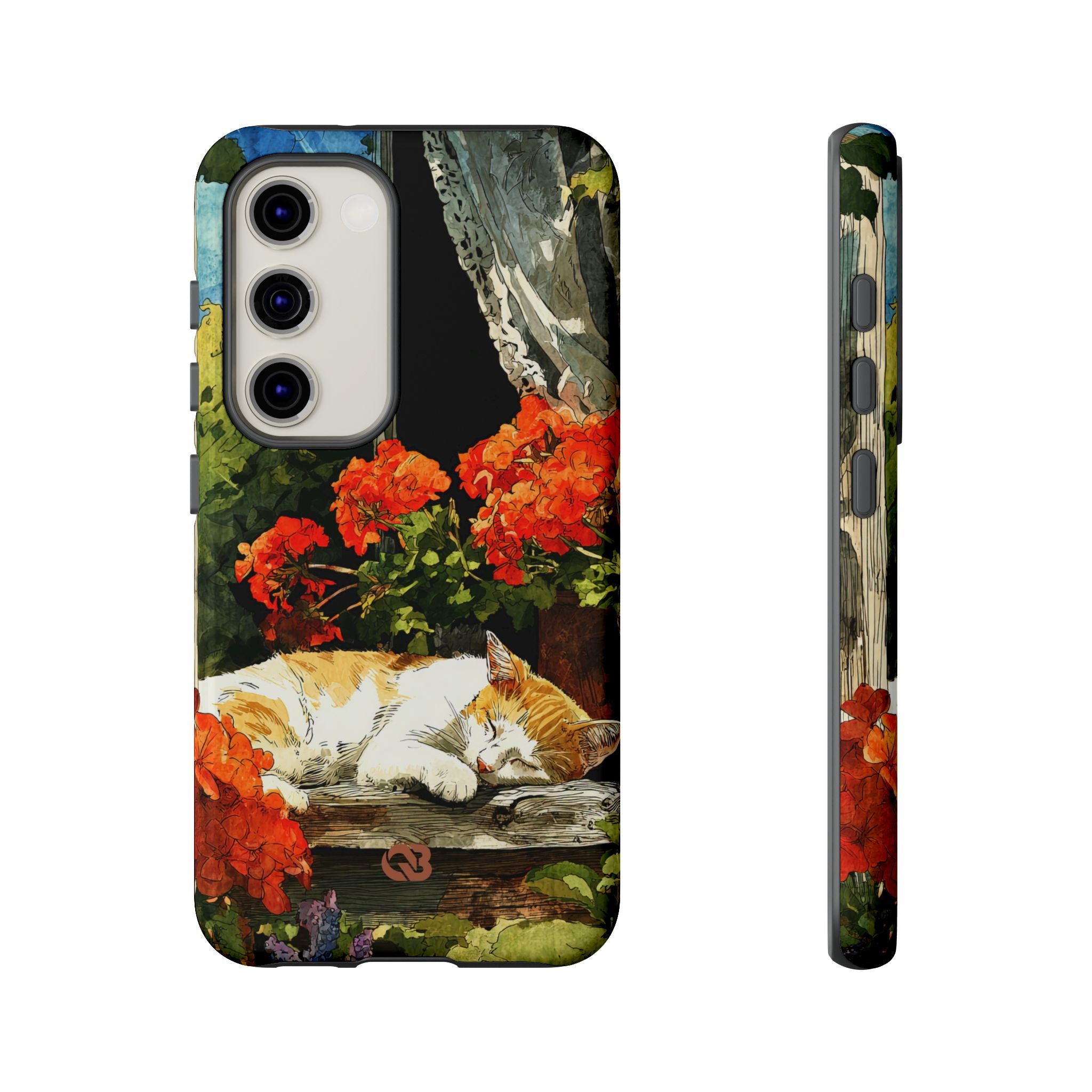 Sleeping Ginger Bloom · Tough Handyhülle für Samsung