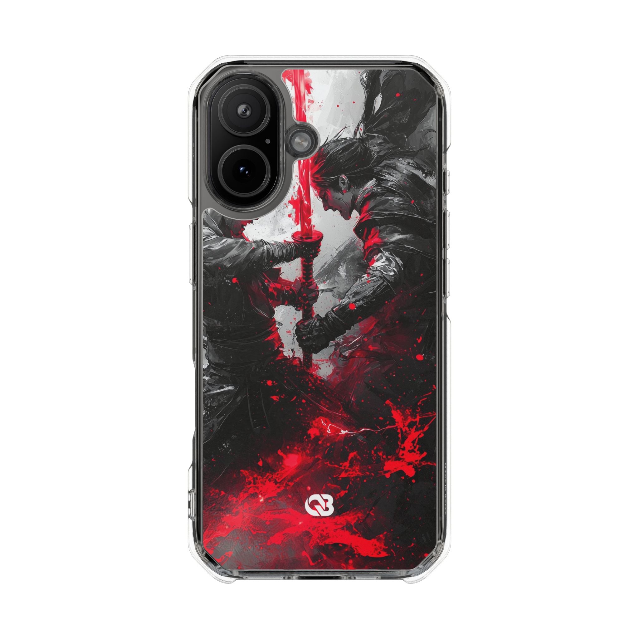 Shattered Crimson Duel · Impact Phone Case for iPhone · Magsafe