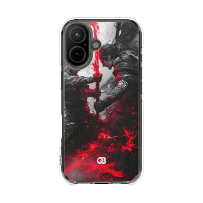 Shattered Crimson Duel · Impact Phone Case for iPhone · Magsafe