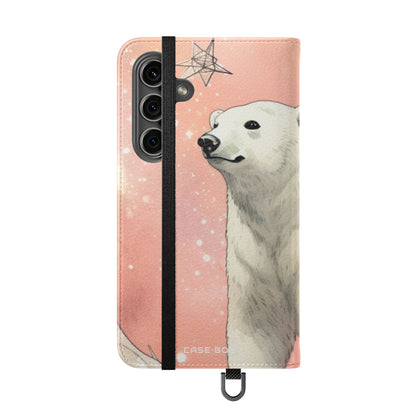 Polar Bear Nebula - Samsung S24 Case - Wallet