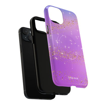 Golden Glide iPhone 15 Plus Case - Tough+