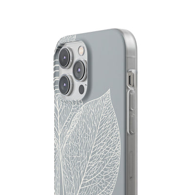 Grey Lite Phone Case for iPhone - Frosted Ash Veins