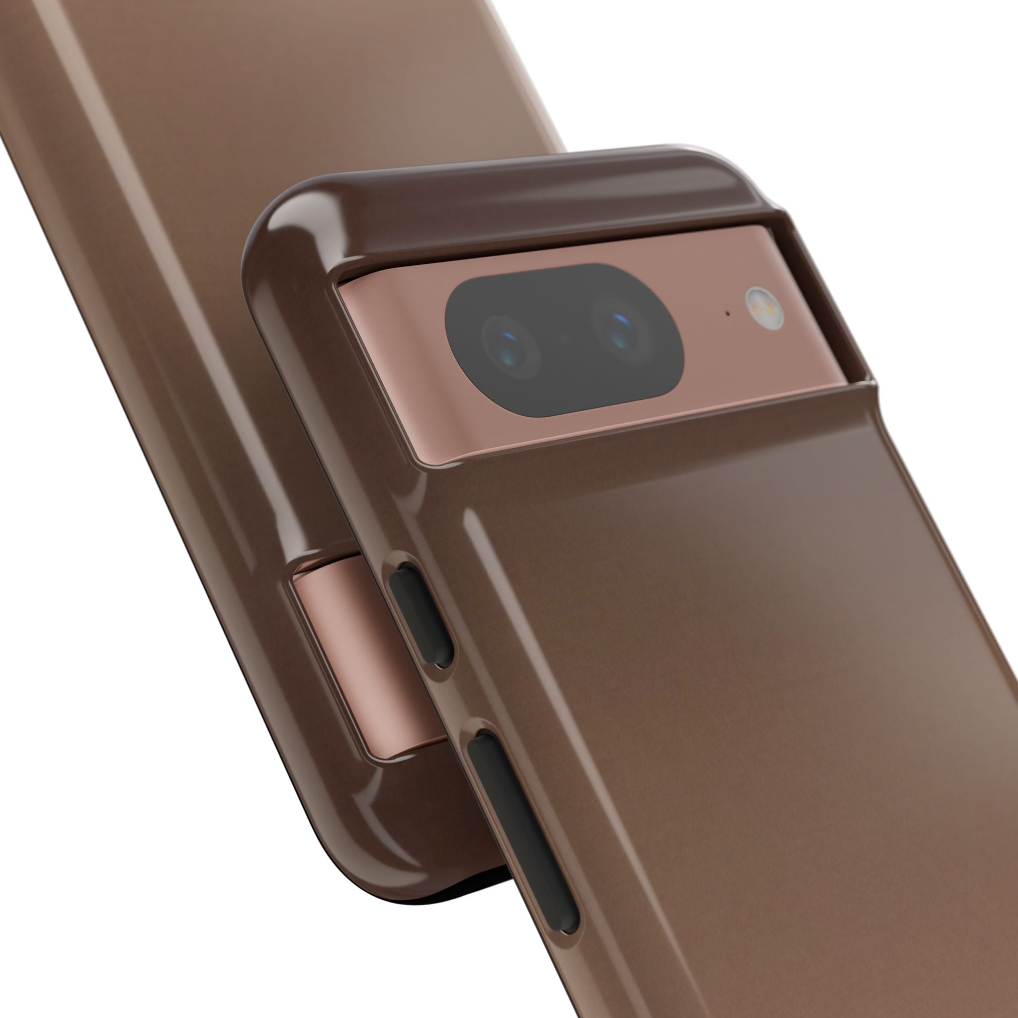 Brown Tough Phone Case for Google Pixel - Smoked Caramel Fade