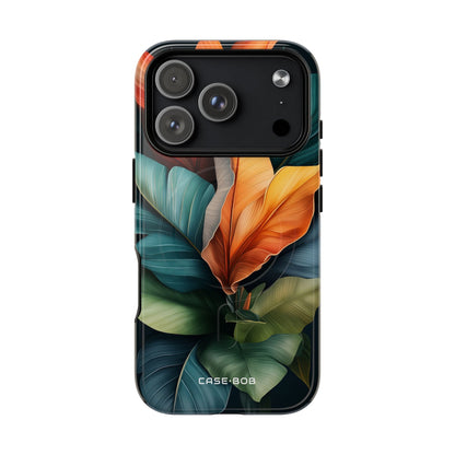Tropical Leafburst iPhone 17 Pro Case - Tough+ - CASE•BOB