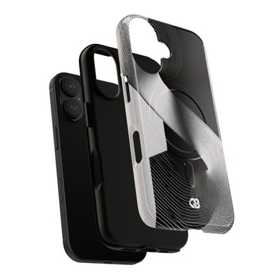 Orbital Helix · Tough 2.0 Magnetic Phone Case for iPhone · Black