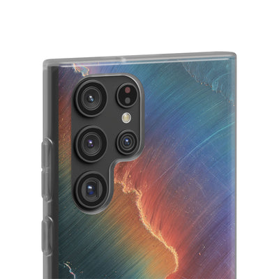 Prismatic Aura Shift · Lite Phone Case for Samsung · Blue