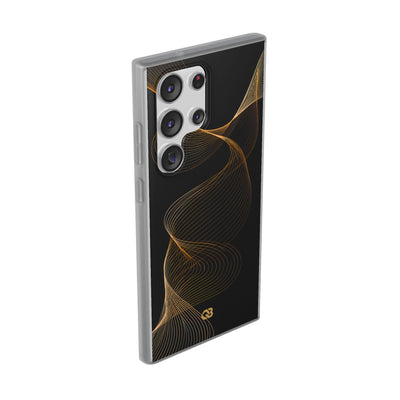 Gold Lite Phone Case for Samsung - Burnished Bronze Helix