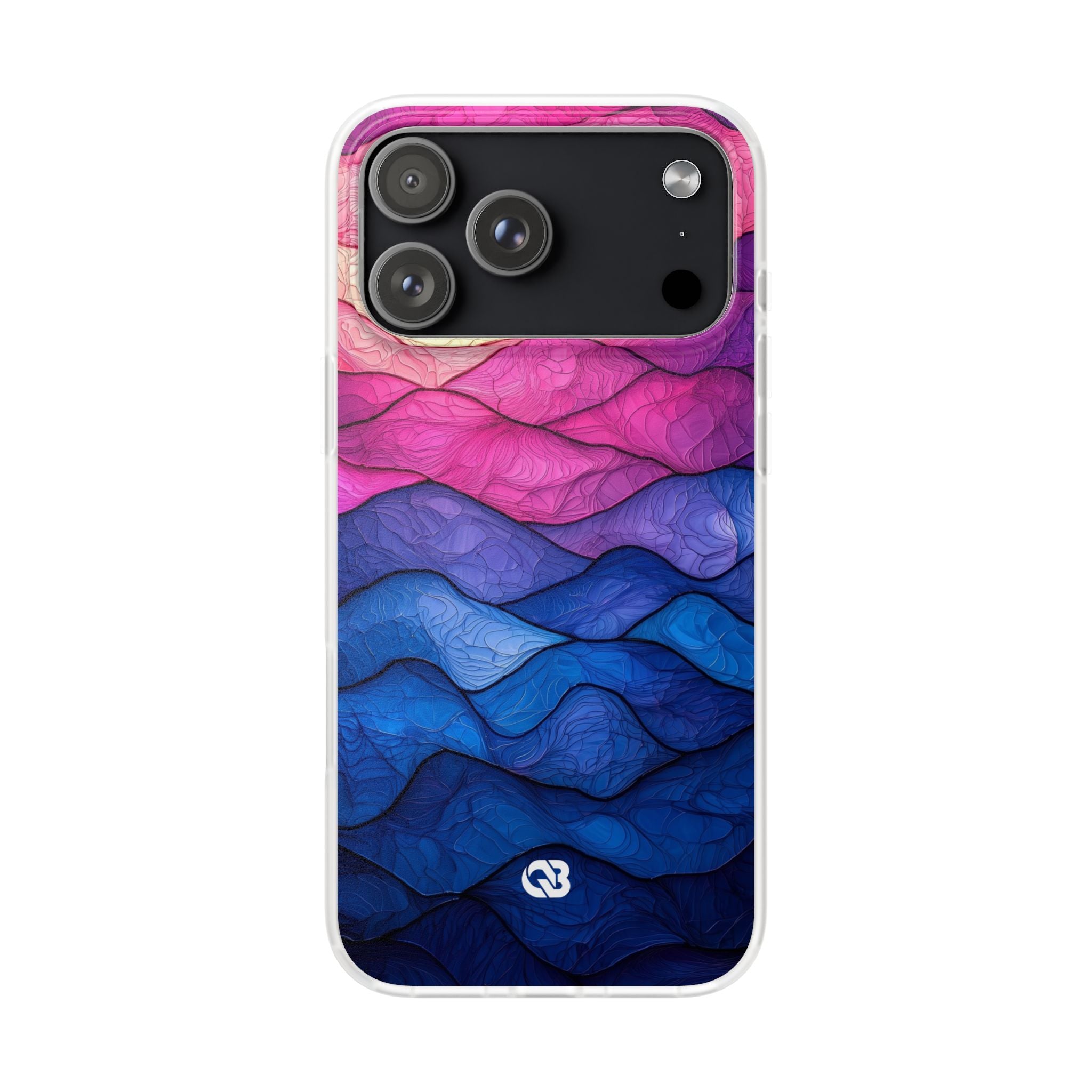 Electric Ridge Flow · Soft Coque de téléphone pour iPhone