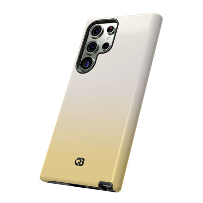 Yellow Tough Phone Case for Samsung - Bleached Citron Haze