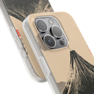 Beige Lite Phone Case for iPhone - Obsidian Ink Summit