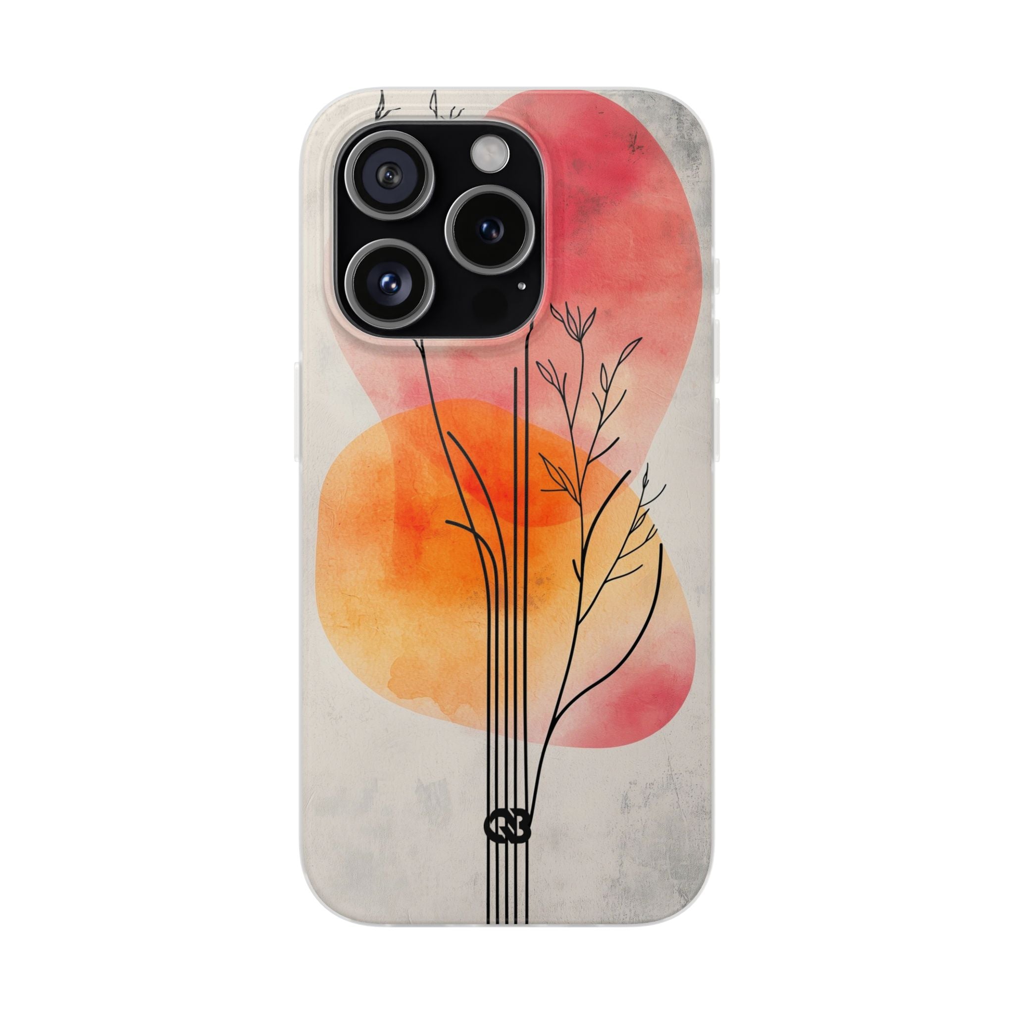 Crimson Bloom Lineage · Soft Phone Case for iPhone
