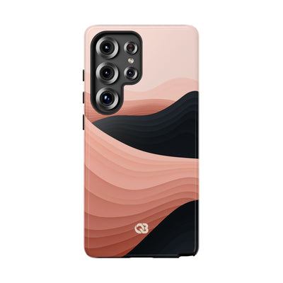 Pink Tough Phone Case for Samsung - Dune Shadow Layers