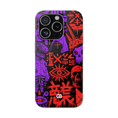 Underground Cyber Glyphs · Lite Phone Case for iPhone ·  Black