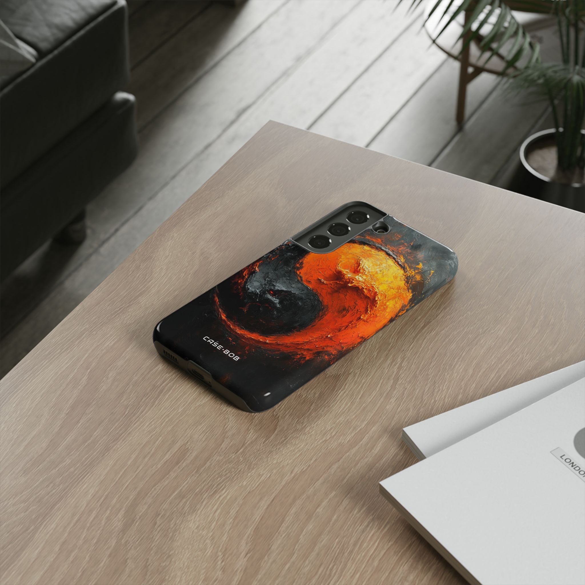 Molten Yin-Yang Samsung S22 Case - Tough