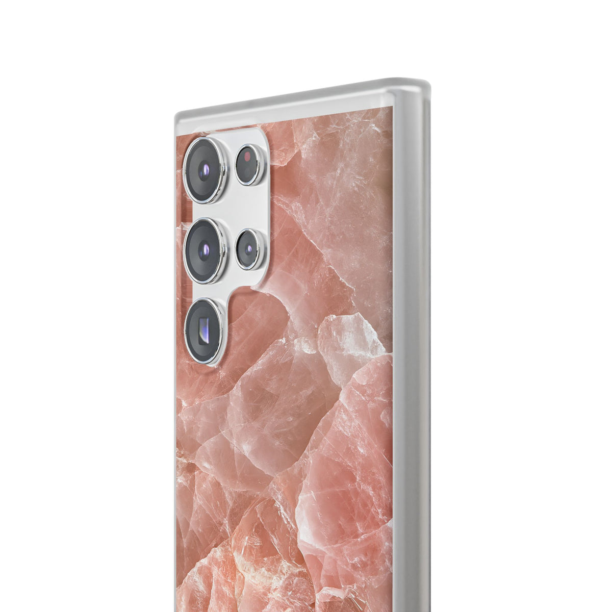 Rose Quartz Facet · Lite Phone Case for Samsung · Pink