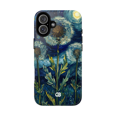 Starry Dandelion Swirl · Tough Phone Case for iPhone
