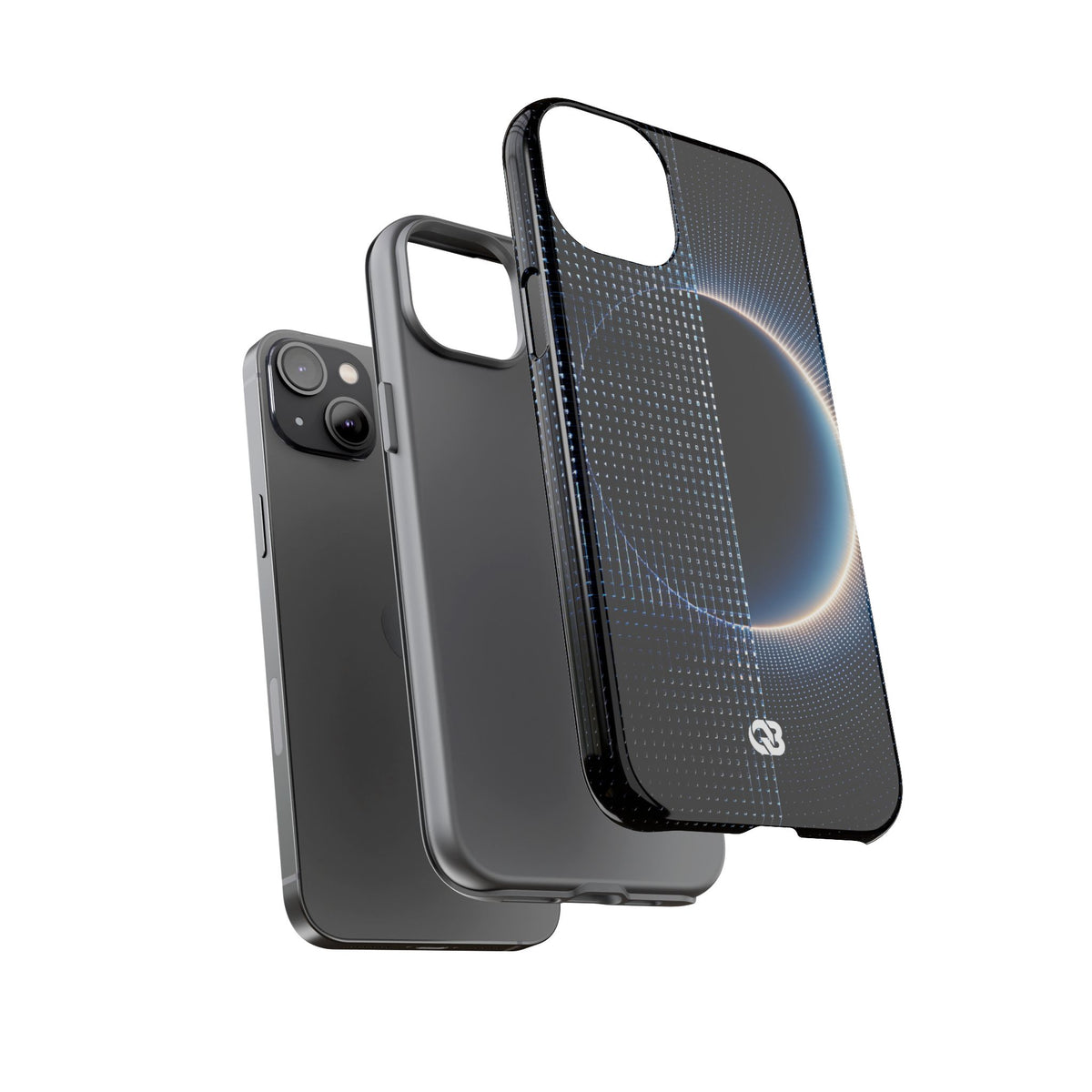 Luminous Meridian · Tough Phone Case for iPhone · Black