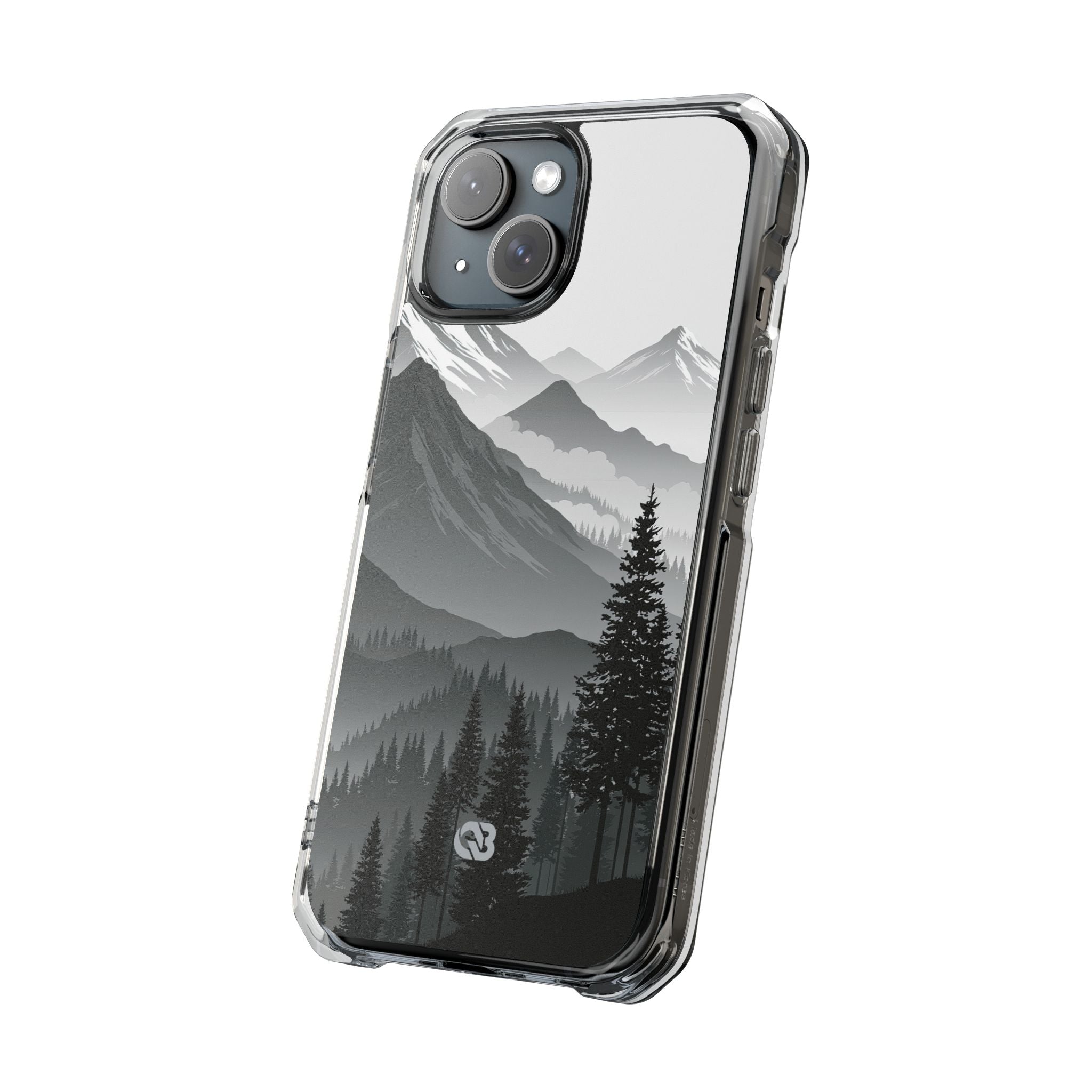 Grey Impact MagSafe Phone Case for iPhone - Granite Ridge Mist