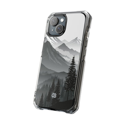 Grey Impact MagSafe Phone Case for iPhone - Granite Ridge Mist