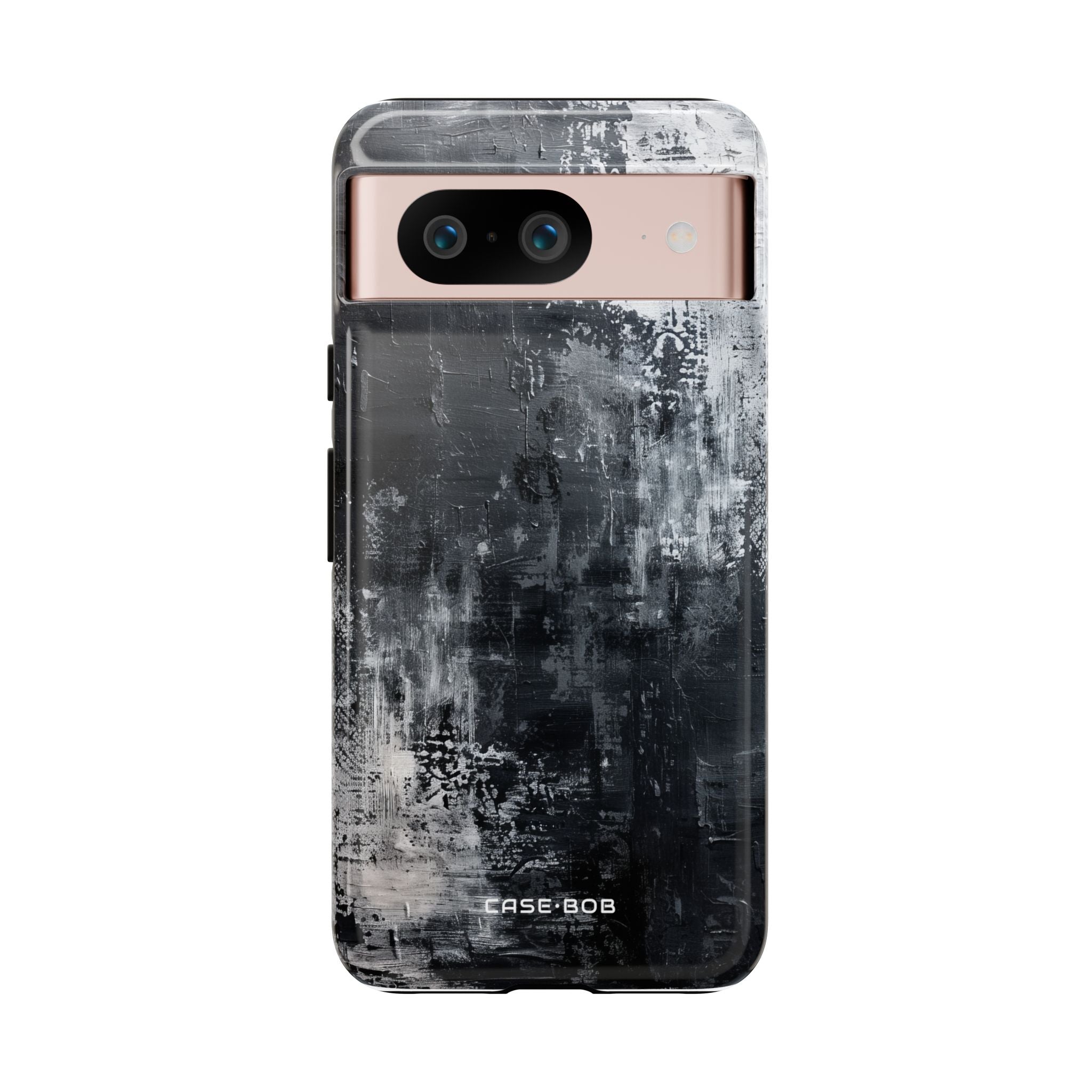 Textured Blackscape Google Pixel 8 Case - Tough