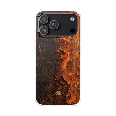 Orange Lite Phone Case for iPhone - Oxidized Iron Crust