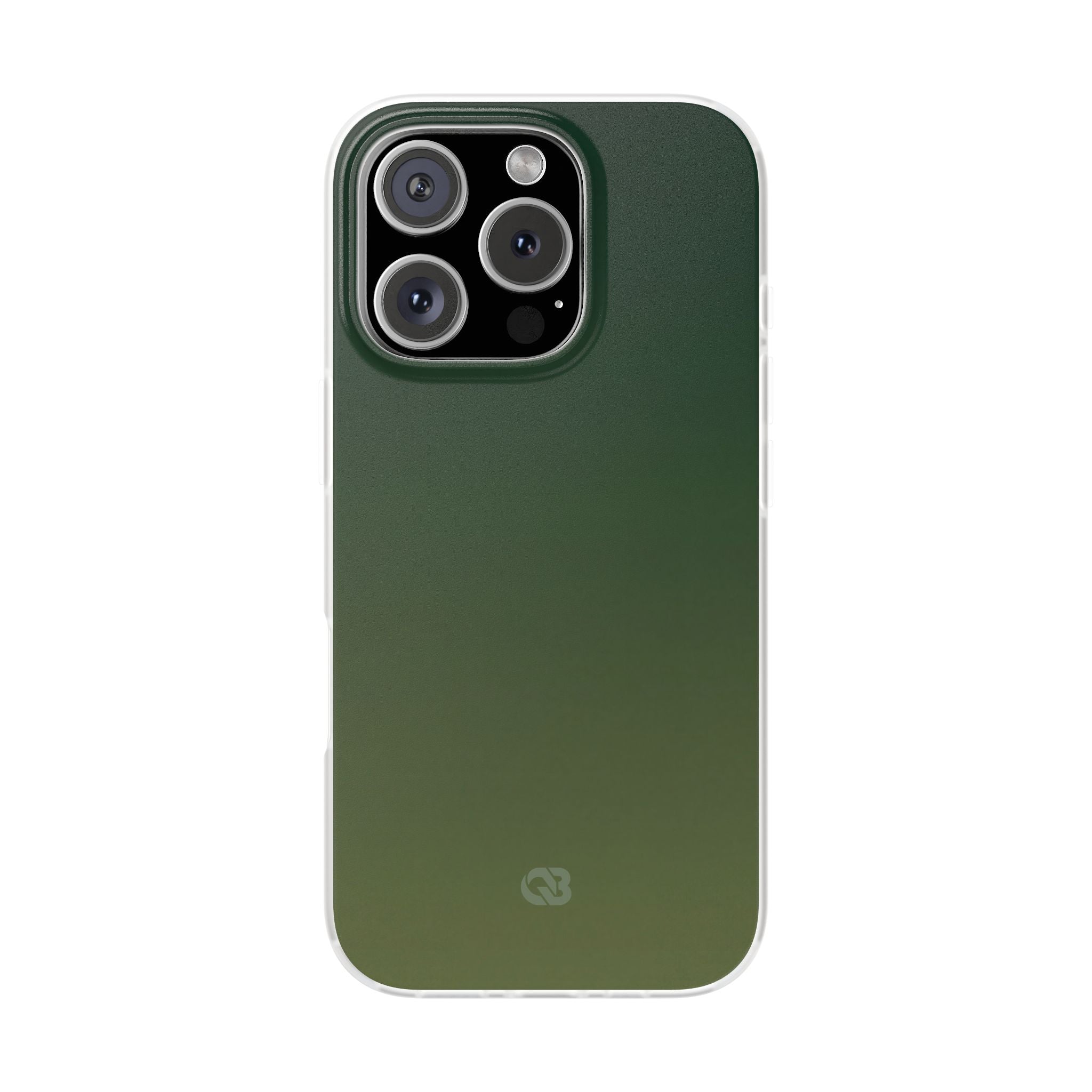 Green Lite Phone Case for iPhone - Shadow Moss Grain
