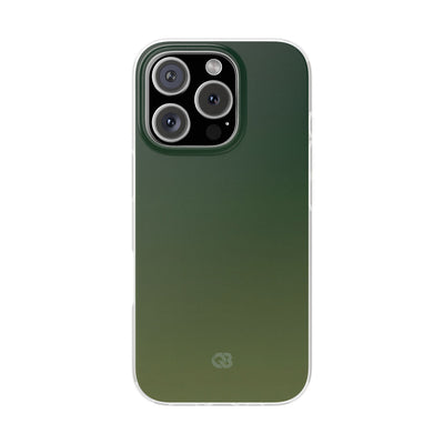Green Lite Phone Case for iPhone - Shadow Moss Grain