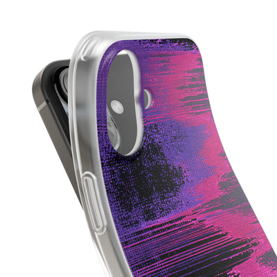 Neon Signal Shift · Lite Phone Case for iPhone ·  Purple