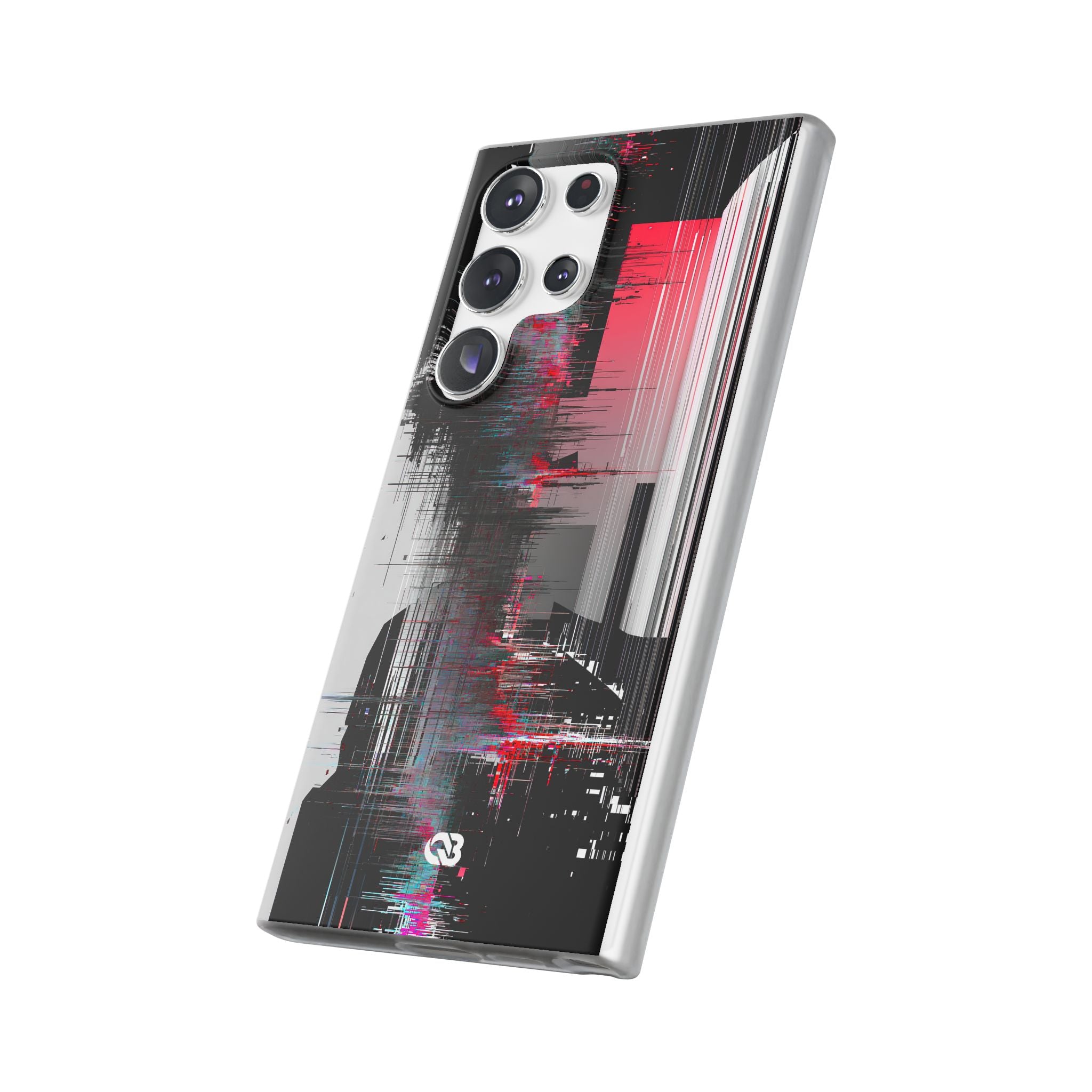 Black Lite Phone Case for Samsung - Crimson Data Leak