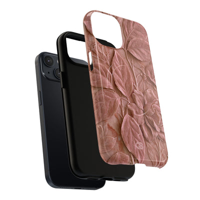 Blush Rose Relief · Tough 2.0 Magnetic Phone Case for iPhone · Pink