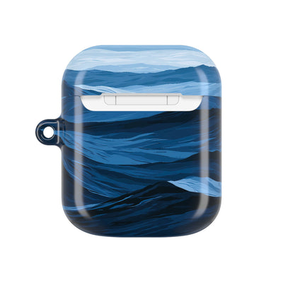 Cerulean Ridges · Hard Case for AirPods & AirPods Pro · Blue