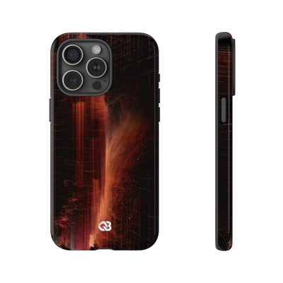 Luminous Monolith · Tough Phone Case for iPhone · Black