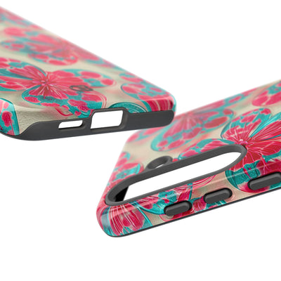 Lucite Jelly Bloom · Tough Phone Case for Samsung · Pink