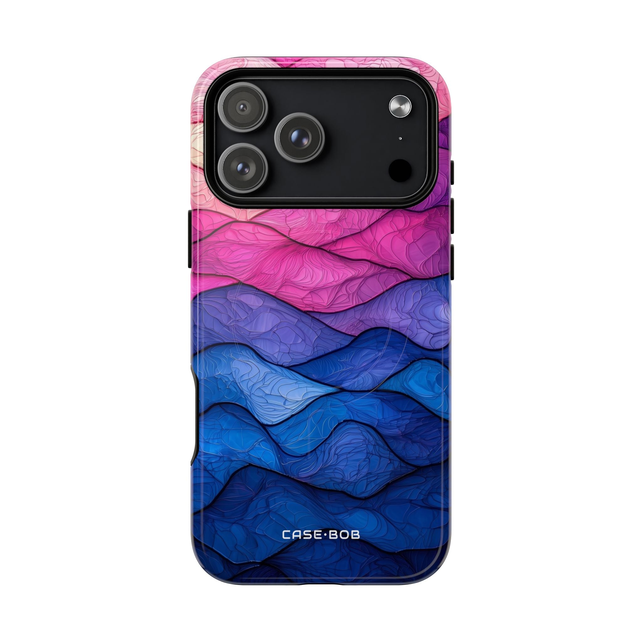 Wavy Vein Gradient iPhone 17 Pro Max Case - Tough+ - CASE•BOB