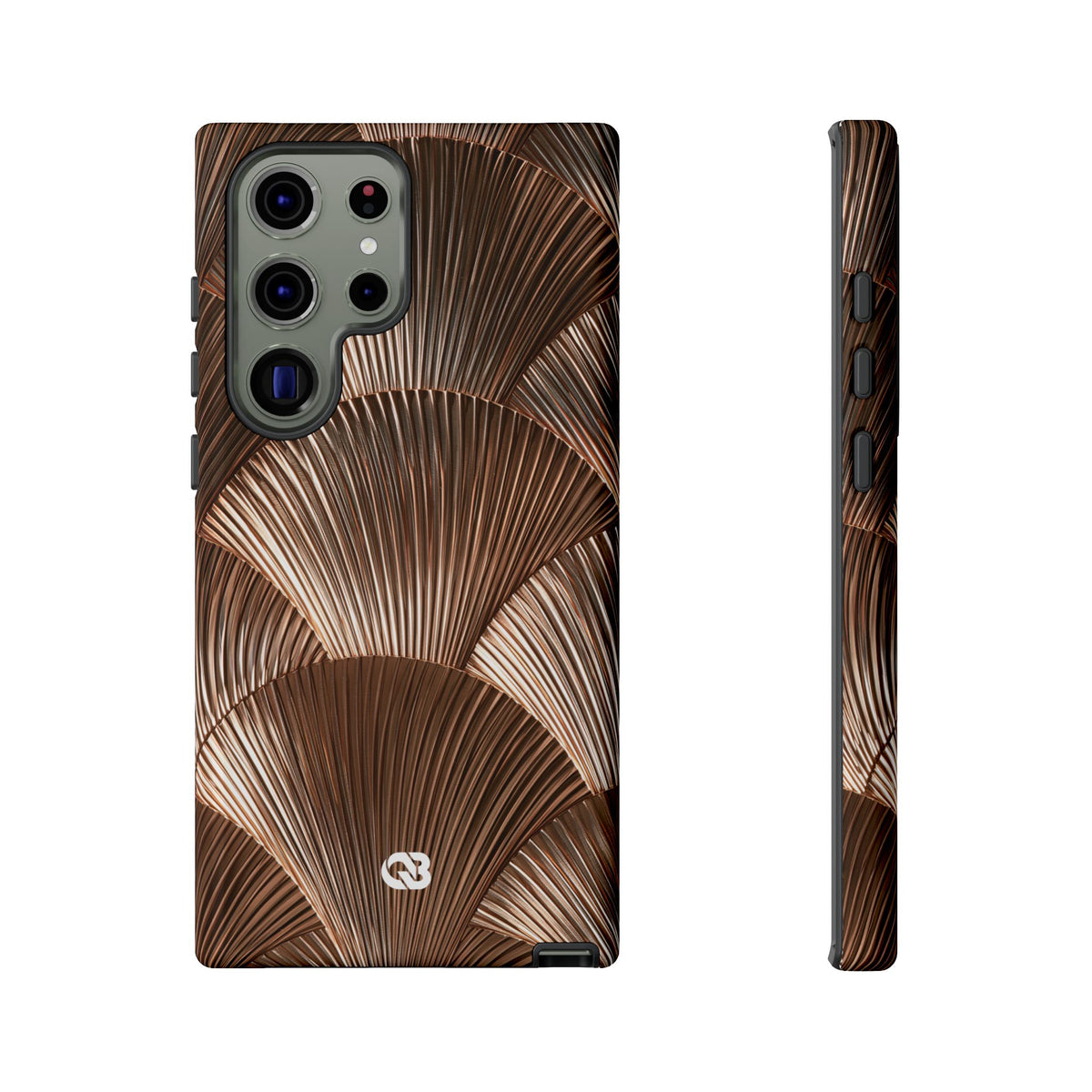 Rose Gilded Fan · Tough Phone Case for Samsung · Gold