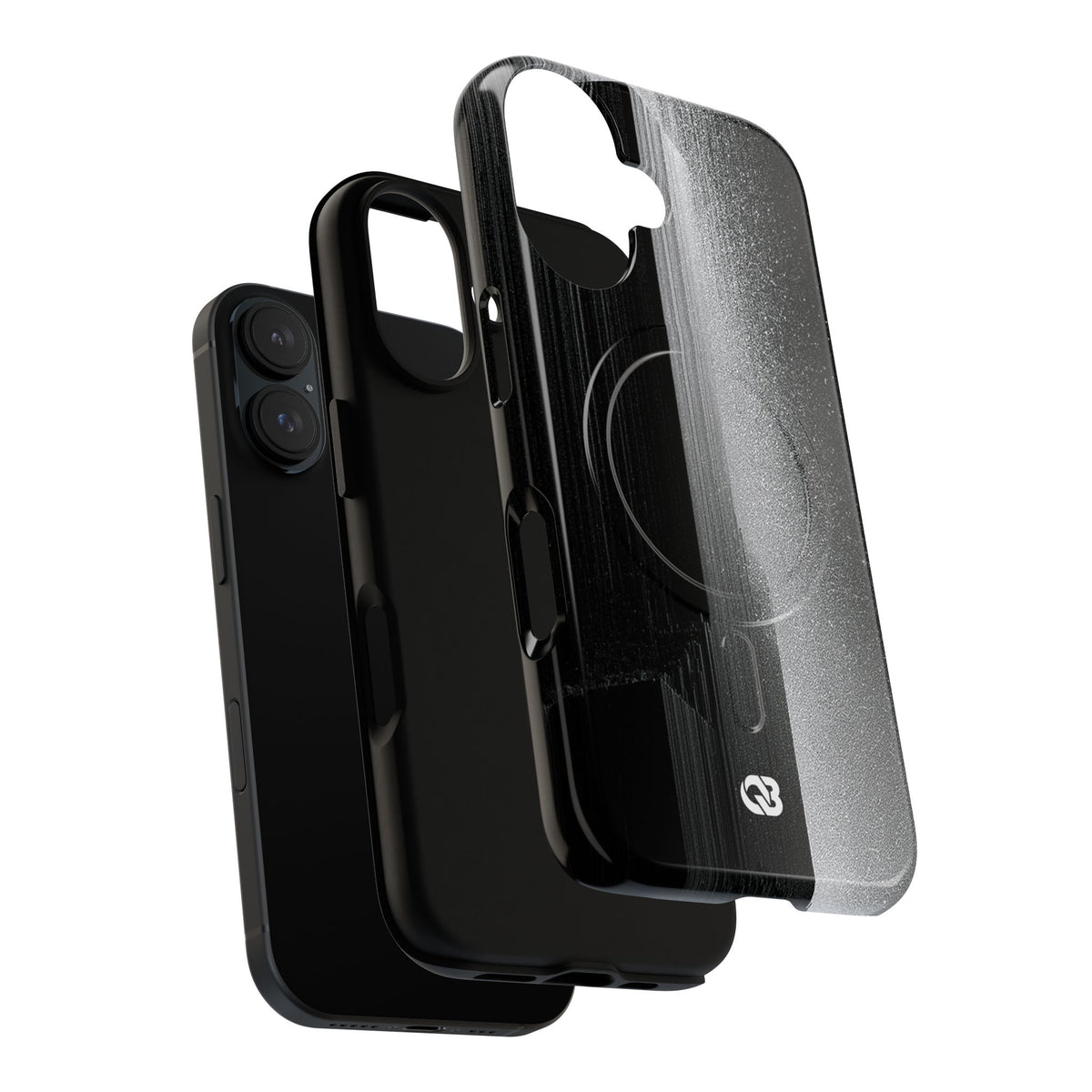 Orbital Monolith · Tough 2.0 Magnetic Phone Case for iPhone · Black