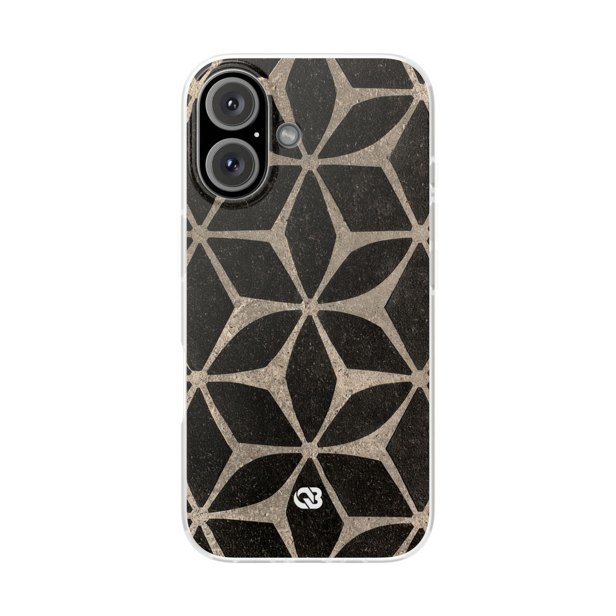 Concrete Mosaic Star · Lite Phone Case for iPhone ·  Black