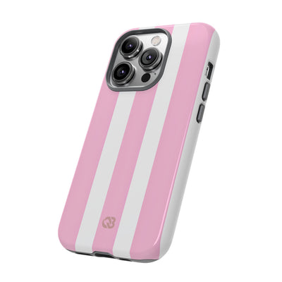 Soft Pink Stripe · Tough Coque de téléphone pour iPhone