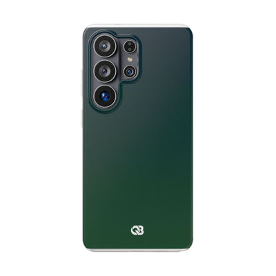 Green Lite Phone Case for Samsung - Midnight Pine Horizon