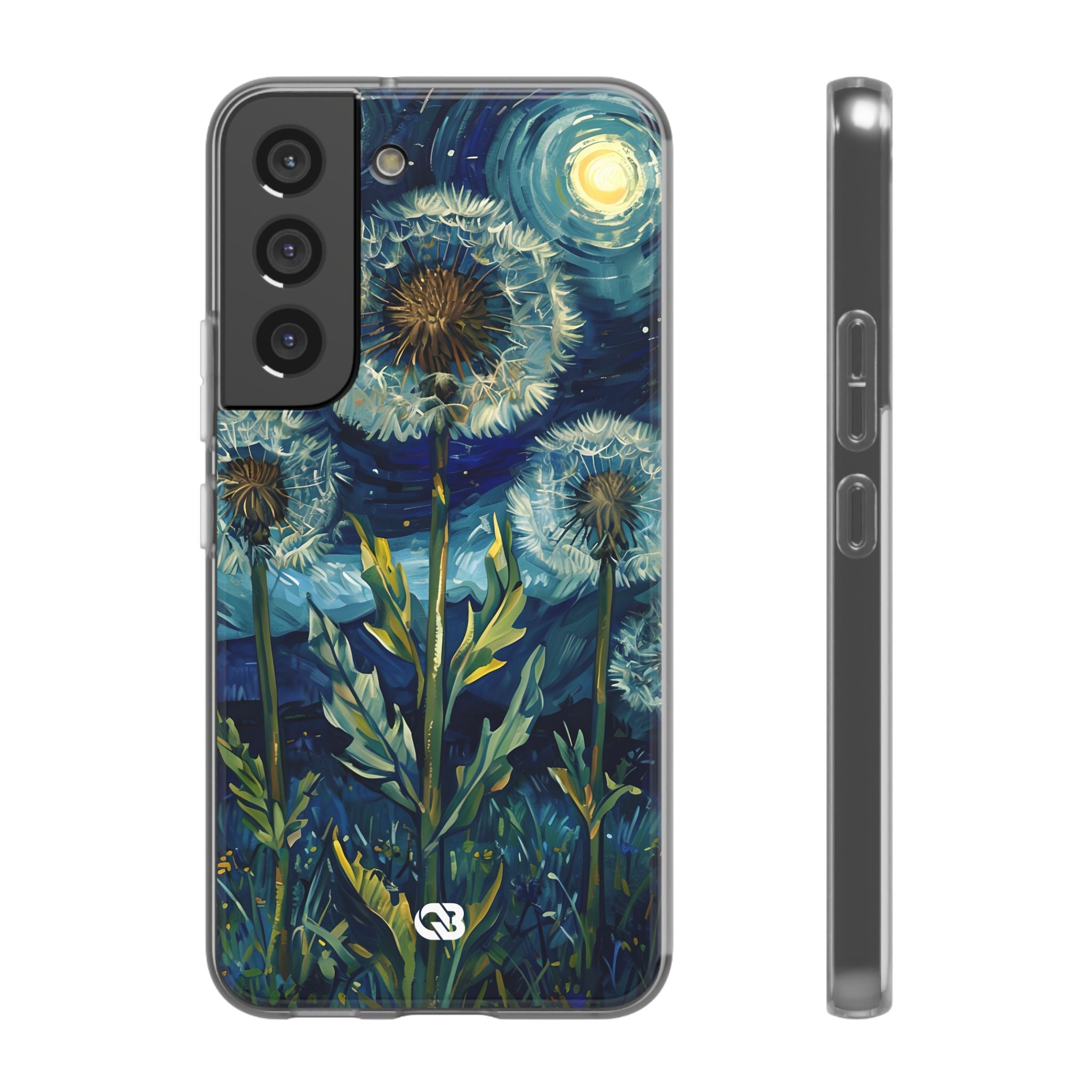 Sternen Dandelion Wirbel · Soft Handyhülle für Samsung