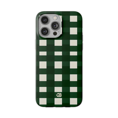 Hunter Green Plaid · Soft Handyhülle für iPhone